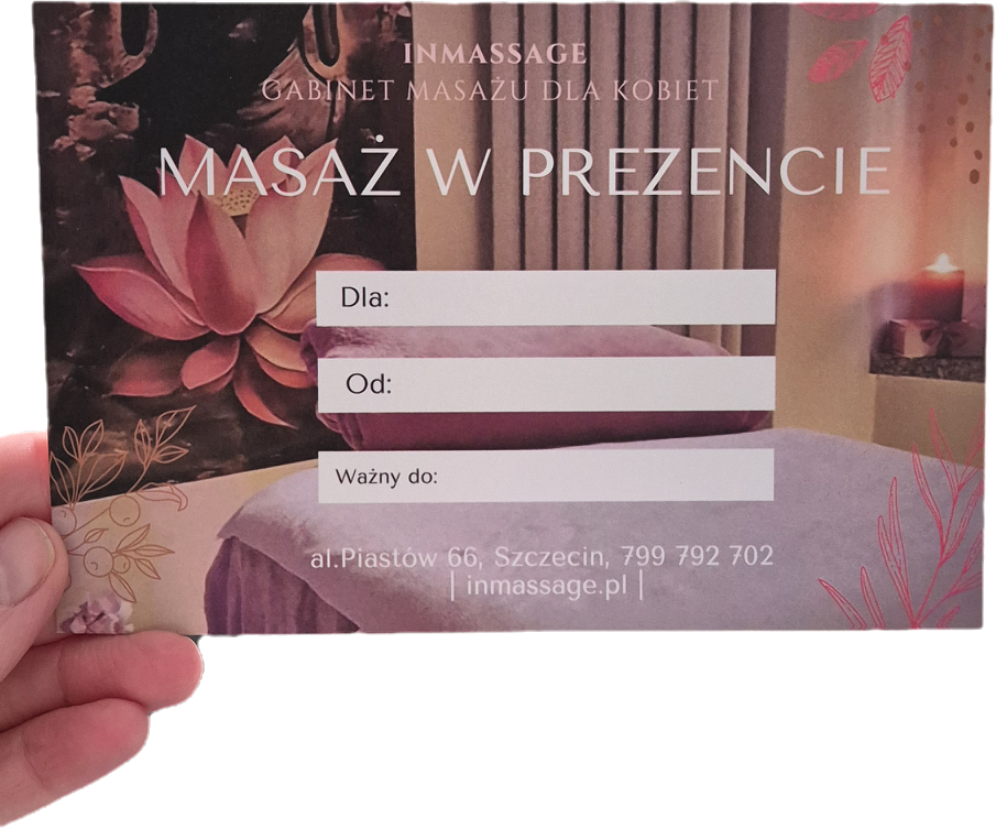 Bon podarunkowy InMassage
